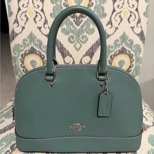 Coach Green Satchel Bag